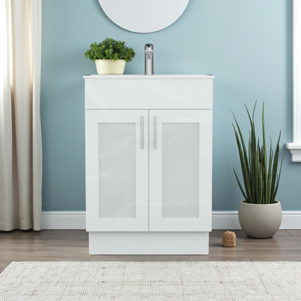 Cube - Vanity Cabinet Only (NO TOP) 600mm 