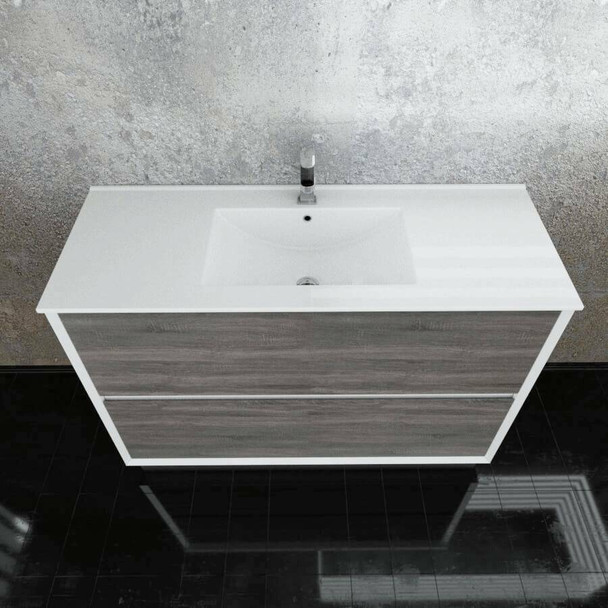 Fineline - Floor Mounted Vanity and Top 1200mm