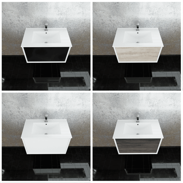 Fineline - Wall Hung Vanity and Top 750mm