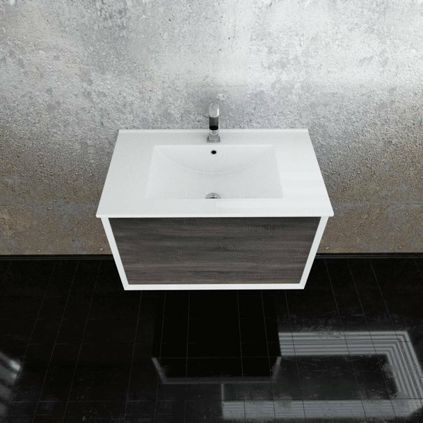 Fineline - Wall Hung Vanity and Top 750mm