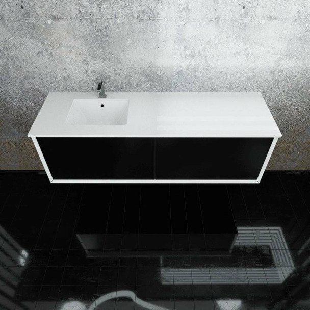 Fineline - Wall Hung Vanity and Top 1500mm