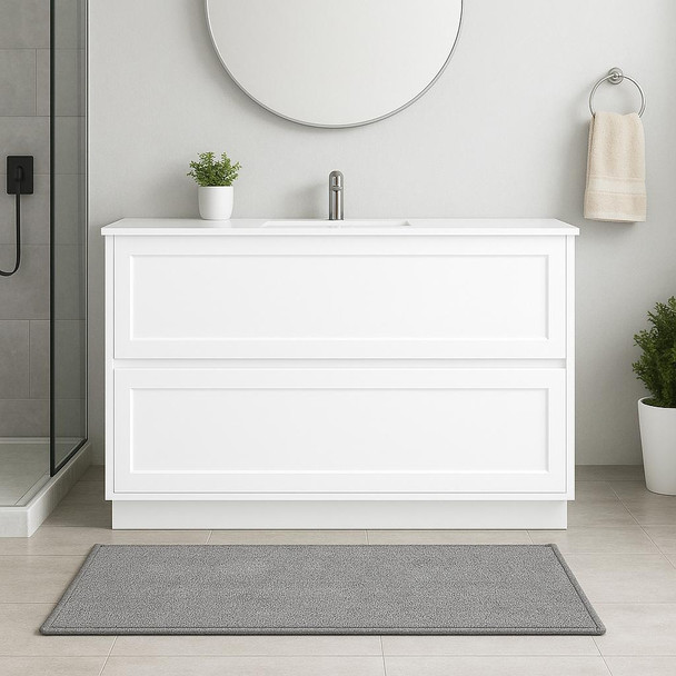Fineline - Floor Mounted Vanity Cabinet Only (NO TOP) 1200mm 