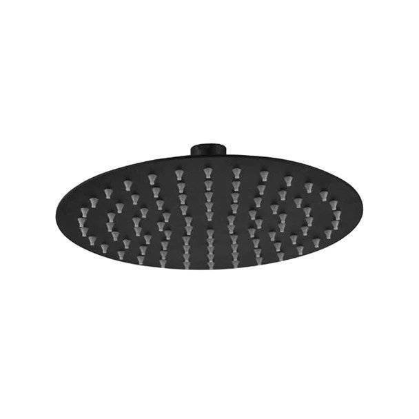 Ruby - Black Stainless Steel Shower Head 300mm