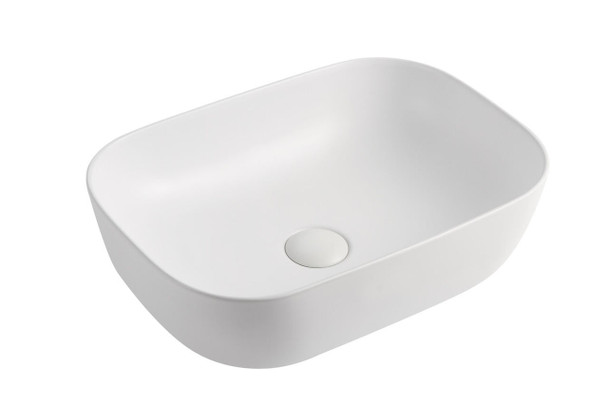 Sauna - Matte White Above Counter Basin