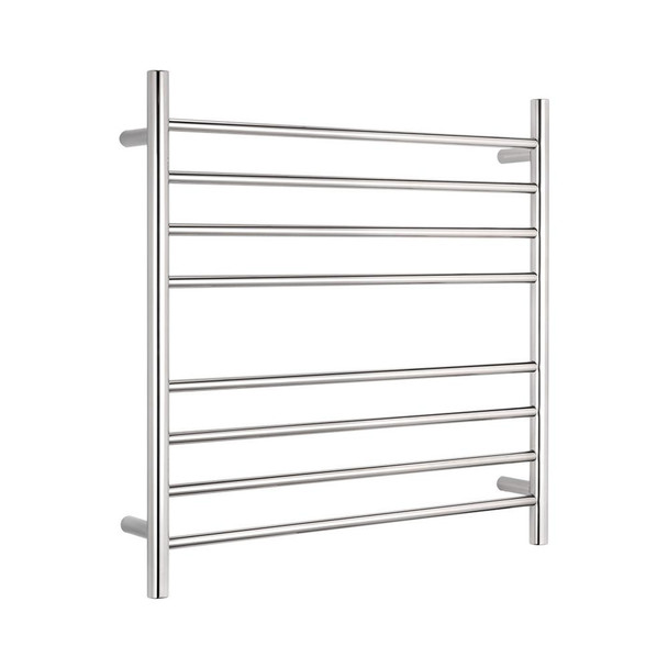 Heated Towel Rail - Round 8 Bar 750x550mm 