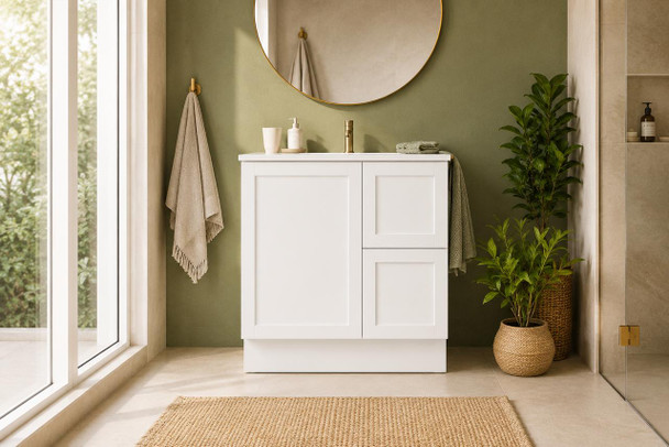 Charlotte - Floor Mounted Vanity & Top 750 mm 