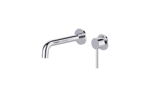 Siam - Chrome Wall Basin/Bath Mixer With Spout