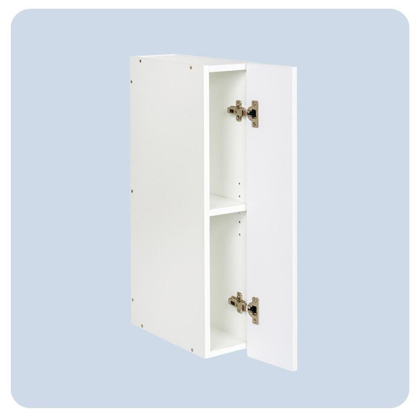 Wall Cabinet 150mm with 1 Door in UV White
