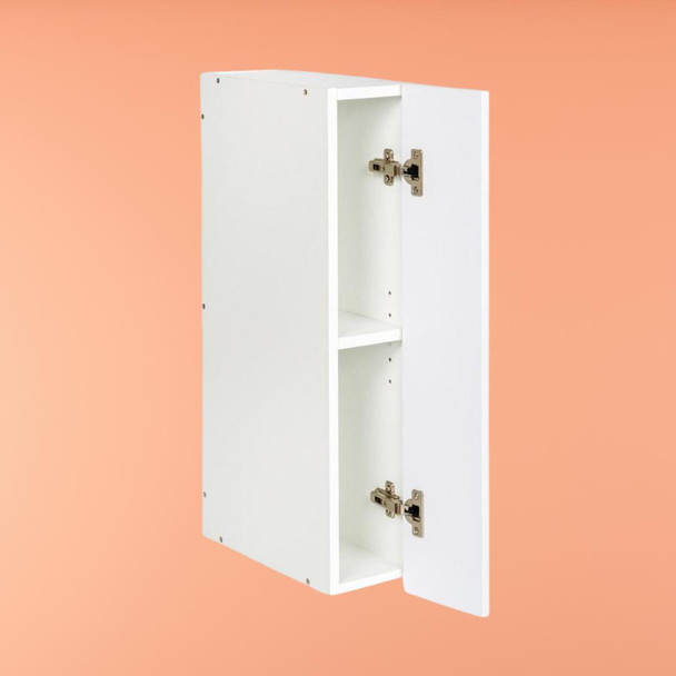 Wall Cabinet 150mm with 1 Door in UV White