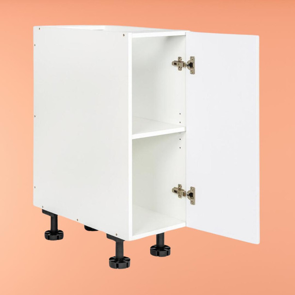 Base Cabinet 300mm with 1 Door in UV White