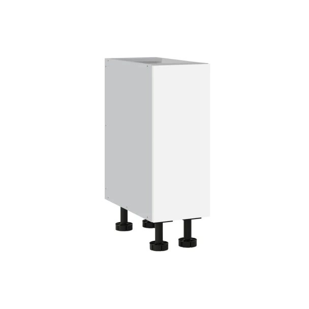 Base Cabinet 300mm with 1 Door in UV White
