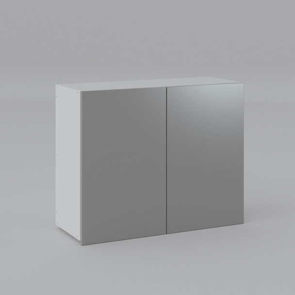 Wall Cabinet 900mm with 2 Doors in UV Light Grey