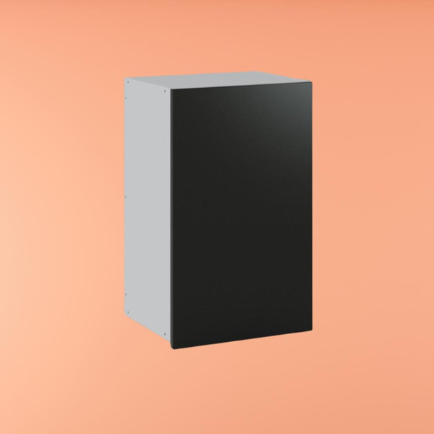 Wall Cabinet 400mm with 1 Door in UV Dark Grey