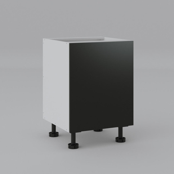 Base Cabinet 600mm with 1 Door in UV Dark Grey