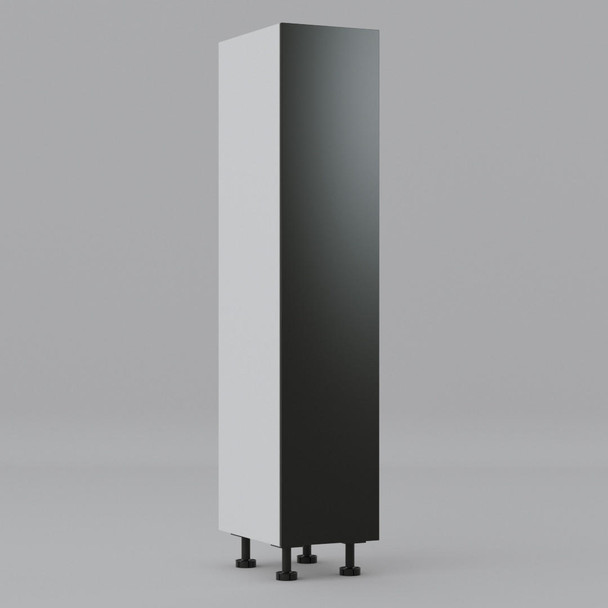 Tall Pantry Cabinet 450mm with 1 Door in UV Dark Grey
