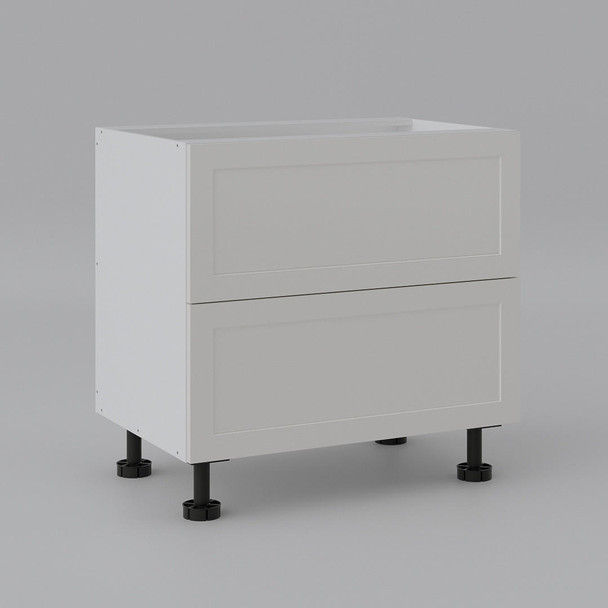 Base Cabinet 900mm with 2 Drawers in PU Shaker