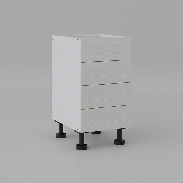 Base Cabinet 450mm with 4 Drawer in PU Shaker