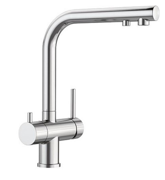 Fontas Brushed Nickel Sink & Water Filter Mixer Inc Water Filter Unit