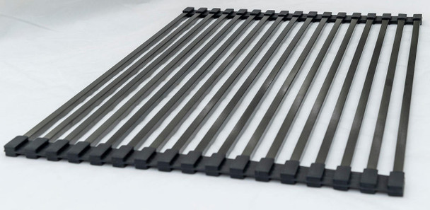 Roll Drainer Mat Matte Black - 440 x 310mm