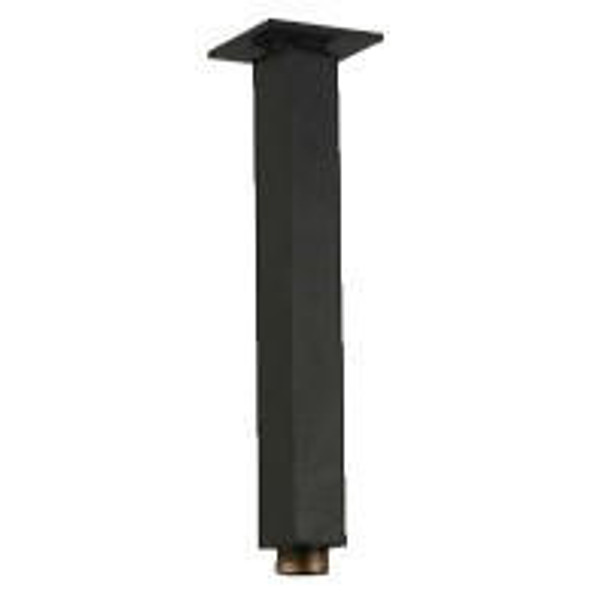 Quadro - Black Ceiling Shower Arm 400mm