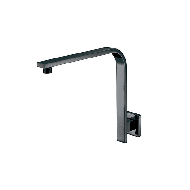 Quadro - Black Gooseneck Shower Arm