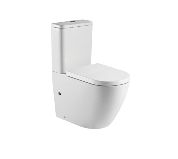 Paris - Rimless & Whirlpool Hygienic Glaze toilet