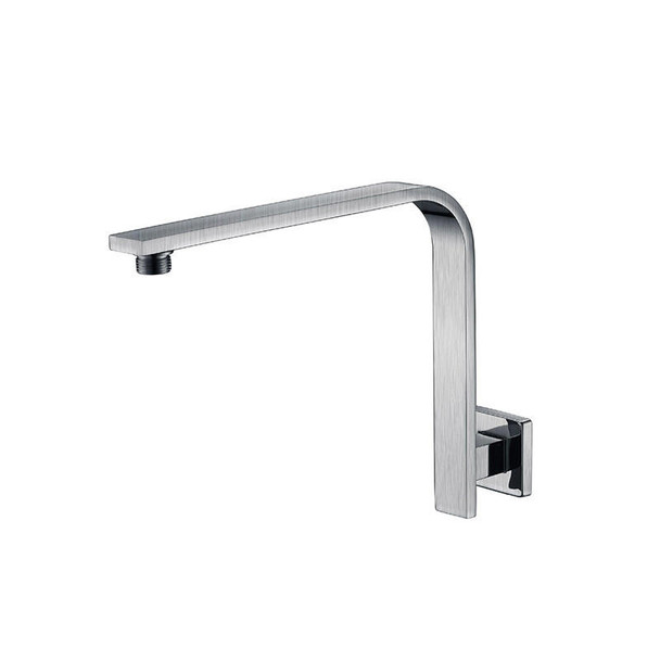 Quadro - Brushed Nickel Gooseneck Shower Arm