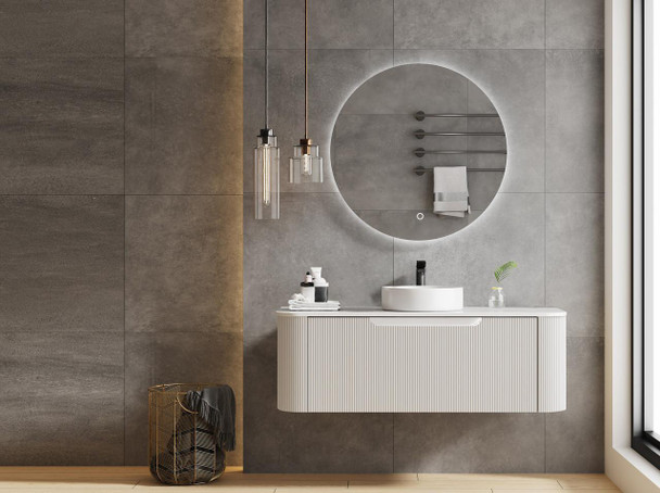Roma - Fluted (Vanity ONLY) Wall Hung 1200mm 