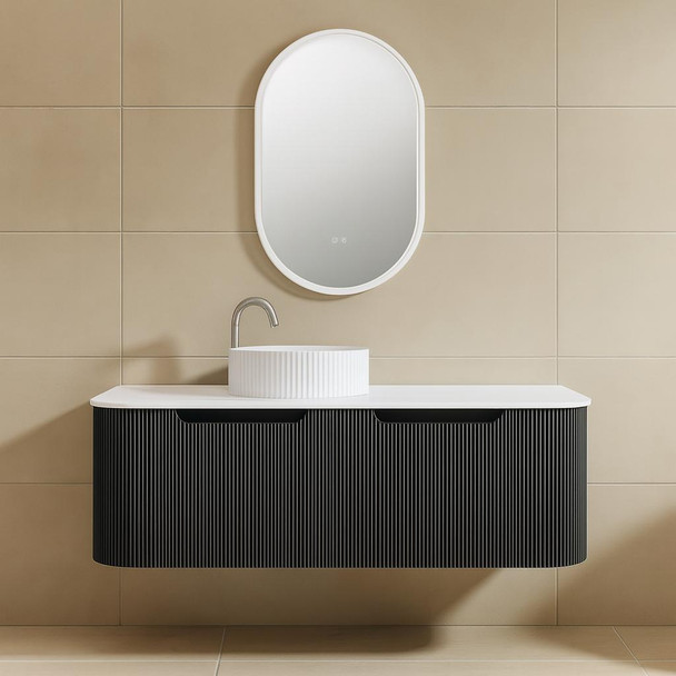Roma - Fluted (Vanity ONLY) Wall Hung 1500mm 