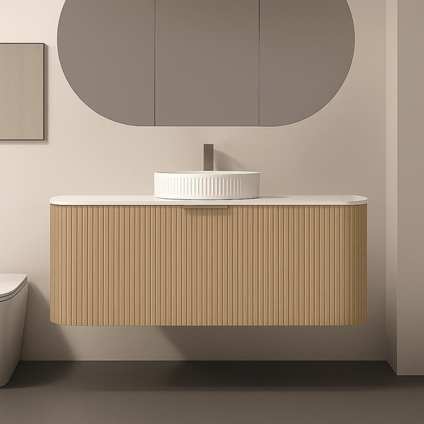 Zehra - Vanity Cabinet Only (NO TOP) Wall Hung 1200mm 