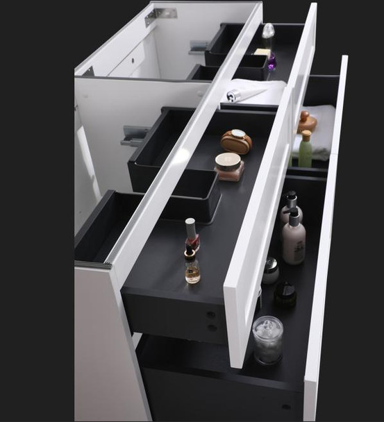 Maris - Double Vanity Cabinet Only (NO TOP) Wall Hung 1500mm 