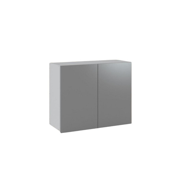 Short Wall Cabinet 900mm with 2 Door UV Light Grey 
