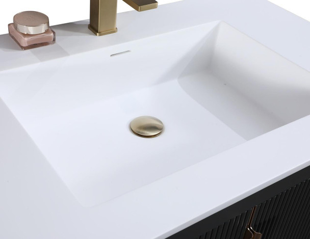 Ivy - Grey Fluted Vanity Cabinet Wall Hung 900mm (Vanity ONLY)  Ivy - Grey Fluted Vanity Cabinet Wall Hung 900mm (Vanity ONLY)