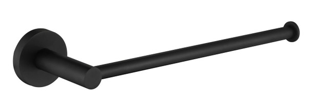 Sebastian - Matte Black Hand Towel Holder 