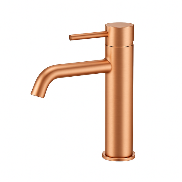 Sebastian - Copper Finish Extended Basin Mixer