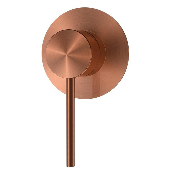Sebastian Copper Finish - Bath/Shower Mixer 