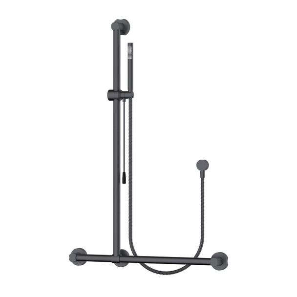 Care - Gun Metal Shower Set 900mm Rail 