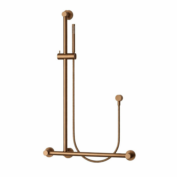 Care - Bronze Shower Set 900mm Rail 