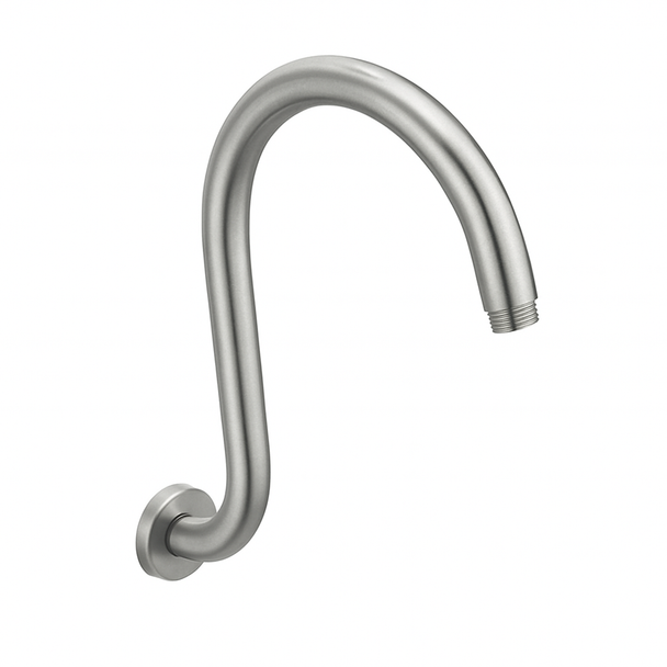 Boston - Brushed Nickel Gooseneck Shower Arm