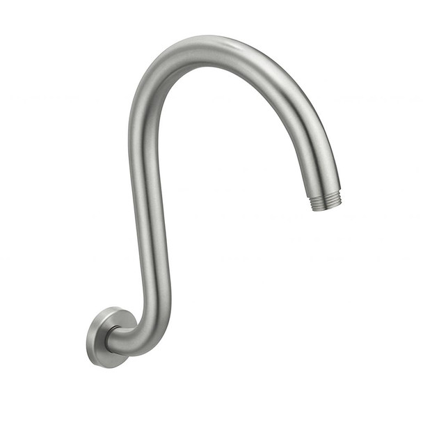 Boston - Brushed Nickel Gooseneck Shower Arm 