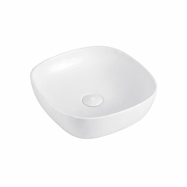 PARA 1 - Gloss White Round Above Counter Basin 370x370mm 