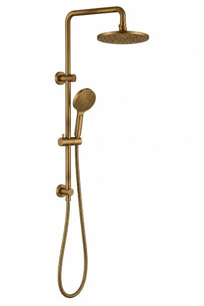 Sebastian - Copper Finish Shower Column Combo Set 
