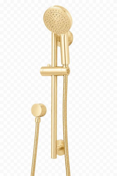 Verve - Shower Rail Set Brushed Gold 