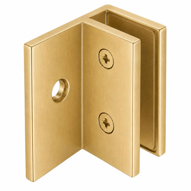 Verve - Brushed Gold Shower Bracket 