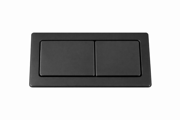 Flush Button Kit Matte Black 