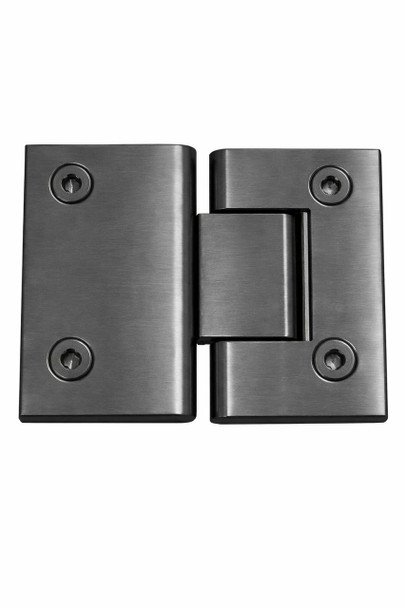 Frameless Door Hinge - Gun Metal 