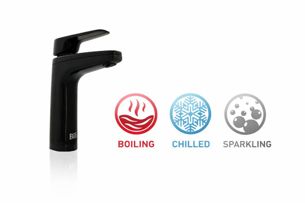 Billi - B5000 Sparkling with XL Levered Dispenser in Matte Black 