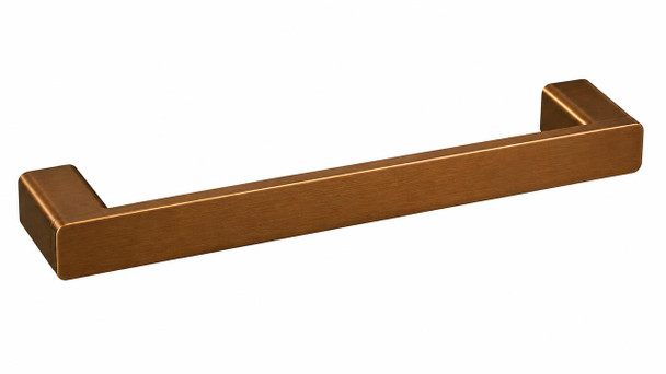 Fiona - Copper Finish Single Towel Rail 250mm 