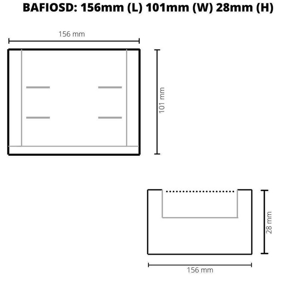 Fiona  - Copper Finish Soap Dish 