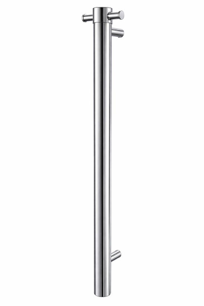 Verve - Heated Towel Pole Chrome 